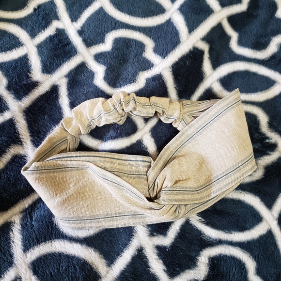 NWOT Cotton Linen Blend Headband - Picture 3 of 6